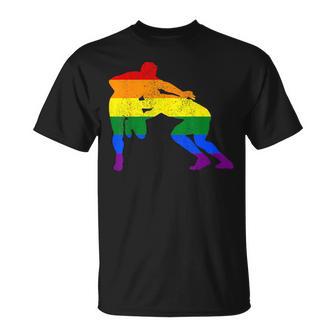 Rugby Gay Pride Lgbtq Rugby Player Supporters Fans T-Shirt - Monsterry UK