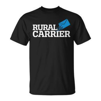 Rural Carrier Postal Worker Mailman Delivery Mail Escort T-Shirt - Seseable