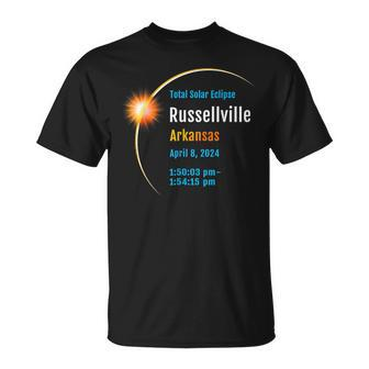 Russellville Arkansas Ar Total Solar Eclipse 2024 1 T-Shirt | Mazezy