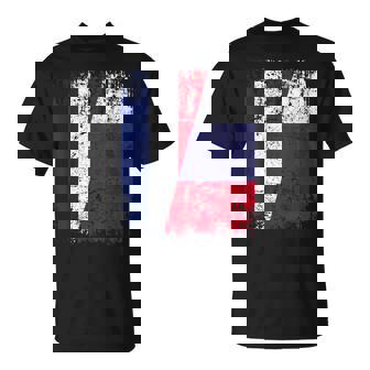 Russie France Drapeau De L'amitié Français T-Shirt - Cadeauxyz
