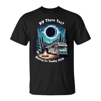 Rv Camping 2024 Total Solar Eclipse Motorhome Travel April 8 T-Shirt - Thegiftio UK