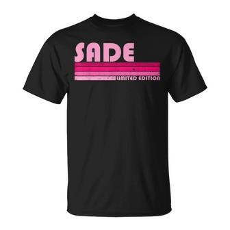 Sade Name Personalized Retro Vintage 80S 90S Birthday T-Shirt - Monsterry AU