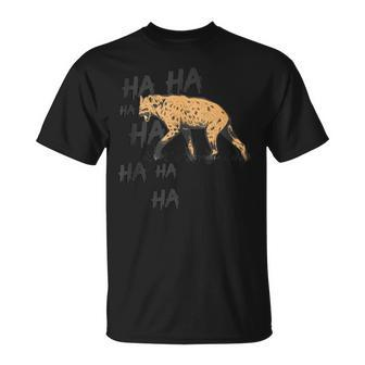 Safari Animal Common Laughing Hyena T-Shirt - Monsterry UK