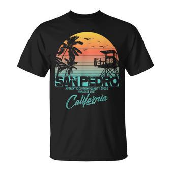 San Pedro California Beach Los Angeles T-Shirt - Monsterry CA
