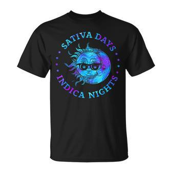 Sativa Days Indica Nights T-Shirt - Monsterry UK