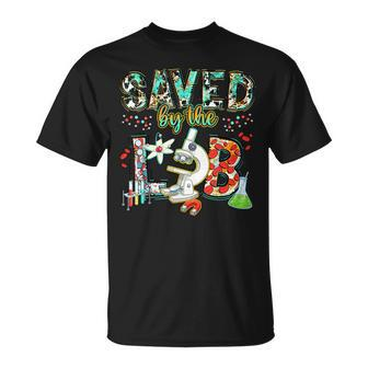 Saved By The Lab Week Medical Laboratory Science Professor T-Shirt - Seseable