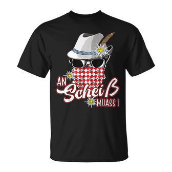 An Scheiss Muas I Hirsch Muass Grantln Bavarian Grantler T-Shirt - Geschenkecke