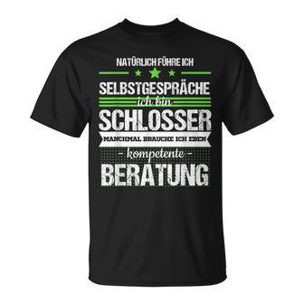 Schlosser Industrial Mechanic Mechanic Work  T-Shirt - Seseable