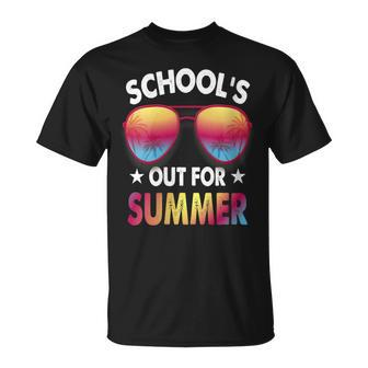 School's Out For Summer Happy Last Day Of School Teachers T-Shirt - Monsterry DE