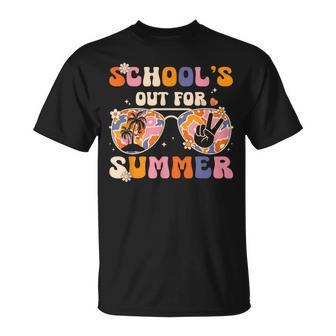 School's Out For Summer Teacher Last Day Of School T-Shirt - Seseable