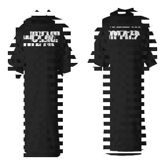Schwarzes T-Shirt WOTZEFFACK? Aufdruck in Weiß, Lustiges Statement-Shirt - Seseable
