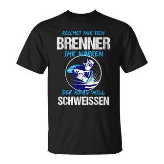 Schweisser Welder Burner Welding T-Shirt - Seseable