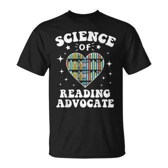 Science Of Reading Advocate Teacher Parent Literacy T-Shirt - Monsterry UK