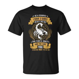 Scorpio Zodiac Sign Birthday Astrology Scorpio T-Shirt - Monsterry