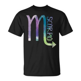 Scorpio Zodiac Symbol Astrology Scorpion T-Shirt - Monsterry