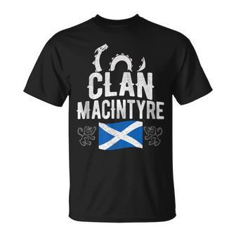 Scotland Clan Macintyre Family Name Scottish Clans T-Shirt - Seseable