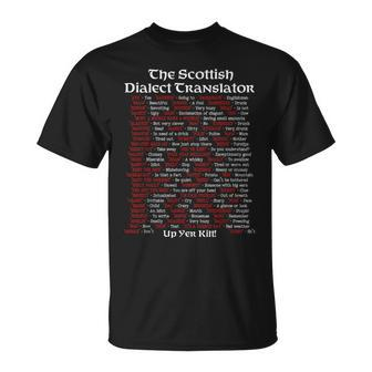 The Scottish Dialect Translator Scotland Scot T-Shirt - Seseable