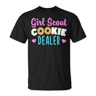 Scout For Girls Cookie Dealer T Scouting Family T-Shirt - Monsterry UK