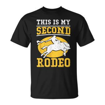 This Is My Second Rodeo I Cowboy T-Shirt - Seseable