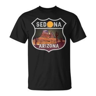 Sedona Arizona Desert Traveler Visitor Nature Lover Hiking T-Shirt - Monsterry AU