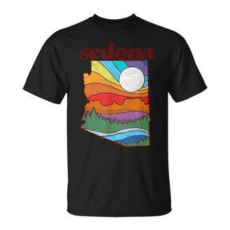 Sedona Arizona Vintage Nature Outdoor Graphic T-Shirt - Monsterry UK