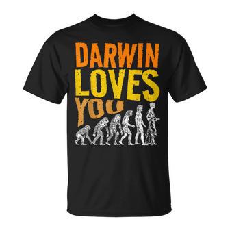 Seguidores Ateos Procientíficos De Darwin Camiseta unisex - Regaloses
