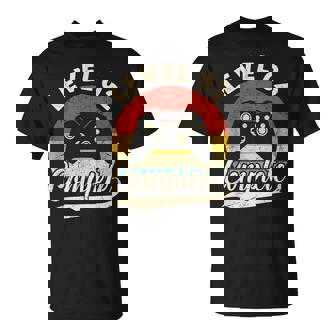 Segundo Aniversario De Bodas Para Esposo Esposa Nivel 2 Completo Camiseta unisex - Regaloses