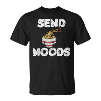 Send Noods Ramen Noodle T-Shirt - Monsterry DE