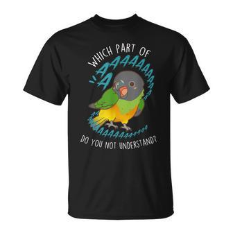 Senegal Parrot Aaaa Cute Pet Bird Mom Parrot Dad T-Shirt - Monsterry CA