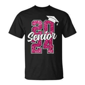 Senior 2024 Girls Class Of 2024 Graduate College High School T-Shirt | Mazezy AU