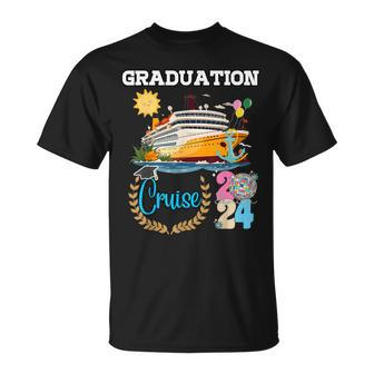 Senior Graduation Cruise 2024 Aw Ship Party Cruising Trip T-Shirt - Monsterry