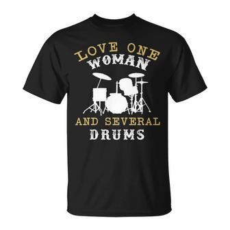 Several Drums T-Shirt | Mazezy