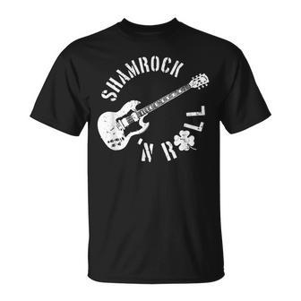 Shamrock N Roll T-Shirt - Monsterry