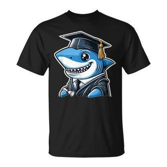 Shark Graduation Cap Class Of 2024 Shark Lover T-Shirt - Monsterry