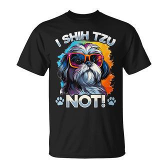 Shih Tzu Hsi Shih Dog Pet Dog Breed I Shih Tzu Not T-Shirt - Monsterry UK