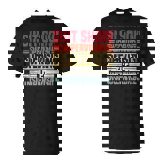 Shitshow Supervisor Manager Shit Show Supervisor Men T-Shirt - Thegiftio