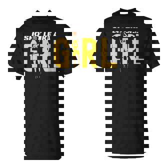 Shoot Like A Girl Basketball Girl Basketball Fan 22 T-Shirt - Thegiftio