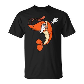 Shrimp Dab Pose T-Shirt - Monsterry