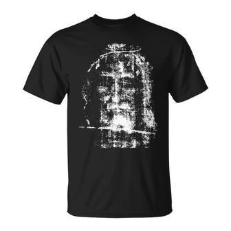 Shroud Of Turin Jesus Christ Face T-Shirt - Thegiftio UK