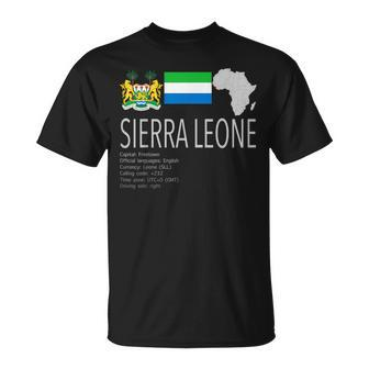 Sierra Leone T T-Shirt - Monsterry AU