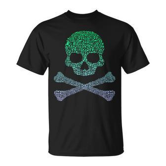 Silhouette Icon Pirate Skull & Crossbones Boys Pirate T-Shirt - Thegiftio UK