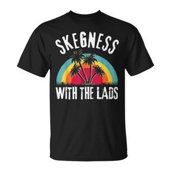 Skegness With The Lads Boys Trip Holidays Matching T-Shirt - Thegiftio UK