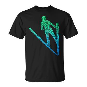 Ski-Jumping S T-Shirt - Seseable