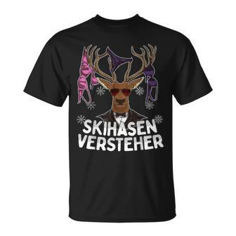 Skihasen Versteher Apres-Ski Party Crew T-Shirt - Seseable