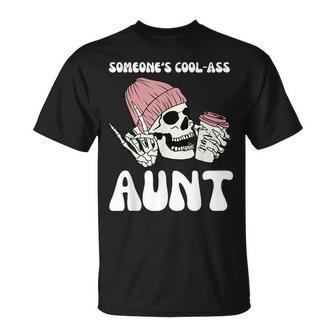 Skull Someone's Cool Ass Aunts T-Shirt - Monsterry CA