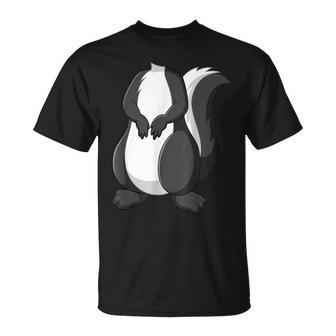 Skunk Skunk Costume T-Shirt - Monsterry CA