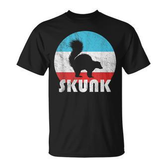 Skunk Vintage Retro Silhouette T-Shirt - Monsterry DE