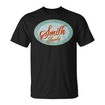 Smith Family Reunion Surname Last Name T-Shirt - Seseable