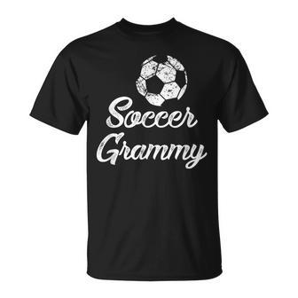 Soccer Grammy Cute Player Fan T-Shirt - Monsterry