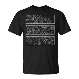 Soft Grunge Goth Punk Black Roses Goth Punk T-Shirt - Monsterry AU
